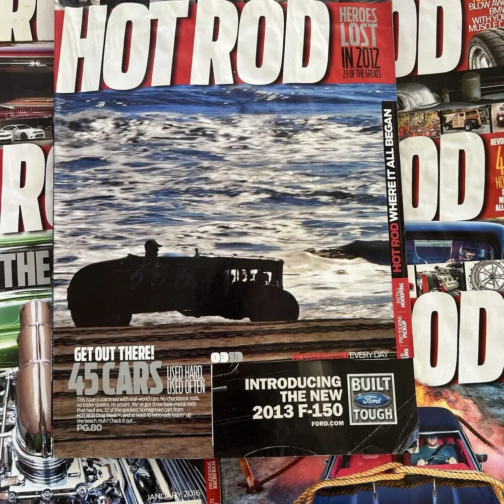 42 HOT ROD MAGAZINE From YEARs 2009-2016 Not Complete Various Months